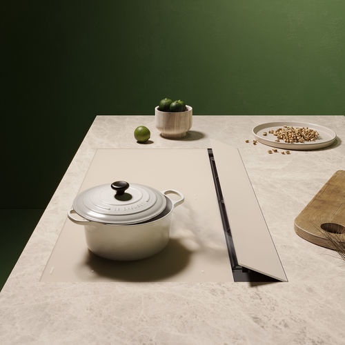 Table de cuisson à induction - BRERA SLIM - falmec - 4 foyers / encastrable / à poser