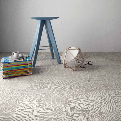 Carrelage en grès cérame - FOSSIL BROWN - CERAMICHE REFIN - rainuré / d'intérieur / de salle de bain