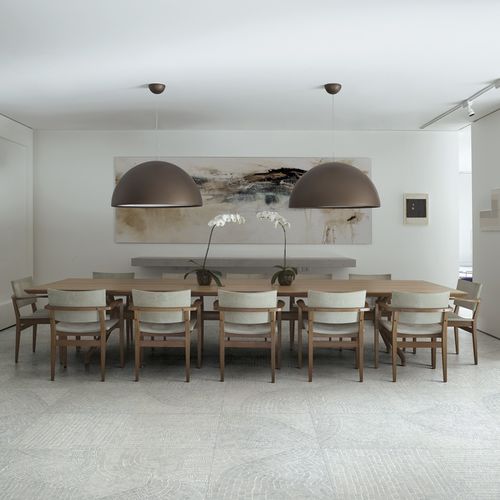 Carrelage en grès cérame - FOSSIL GREY  - CERAMICHE REFIN - rainuré / d'intérieur / de salle de bain