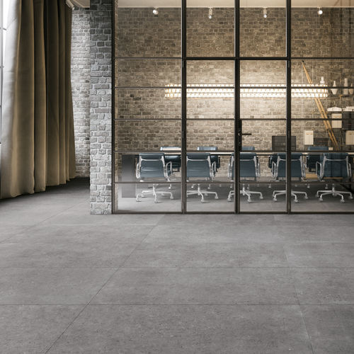 Carrelage en grès cérame - BLOCK IRON  - CERAMICHE REFIN - lisse / d'intérieur / de salle de bain