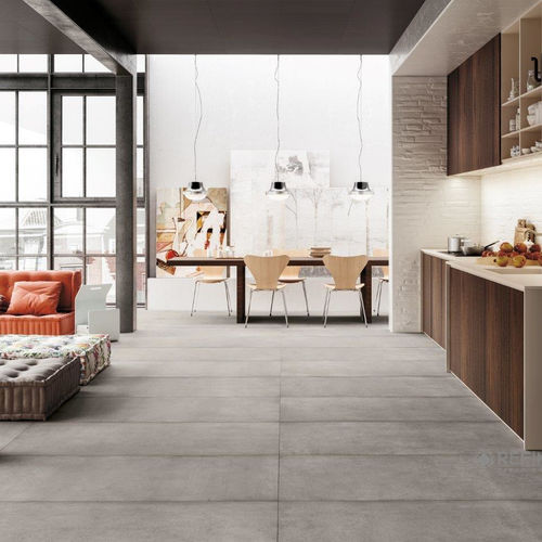Carrelage en grès cérame - PLAIN NICKEL  - CERAMICHE REFIN - poli / d'intérieur / de salle de bain