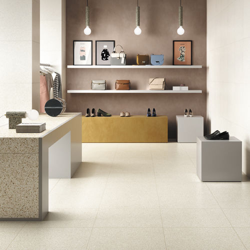Carrelage en grès cérame - FLAKE WHITE - CERAMICHE REFIN - mat / d'intérieur / d'extérieur
