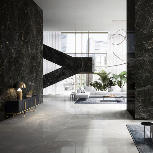 Carrelage en grès cérame - PRESTIGIO MARQUINA - CERAMICHE REFIN - poli / brillant / d'intérieur