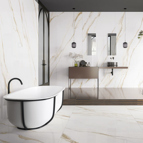 Carrelage en grès cérame - PRESTIGIO CALACATTA ORO - CERAMICHE REFIN - mat / poli / d'intérieur