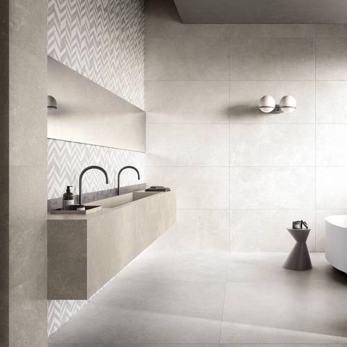 Carrelage en grès cérame - COQUILLE PERLE - CERAMICHE REFIN - finition nacré / d'intérieur / d'extérieur