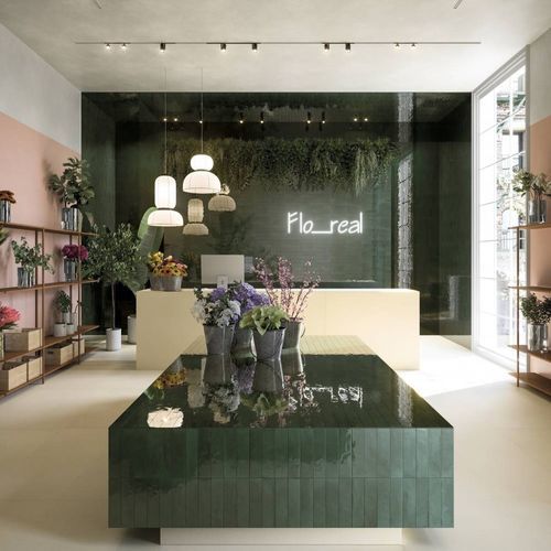 Carrelage en céramique - HALO BASIL - CERAMICHE REFIN - brillant / d'intérieur / de salle de bain