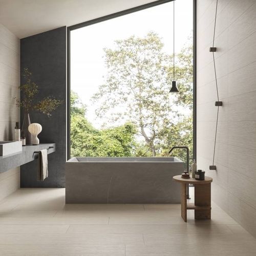 Carrelage en grès cérame - TAMASHI VANILLA - CERAMICHE REFIN - mat / d'intérieur / de salle de bain