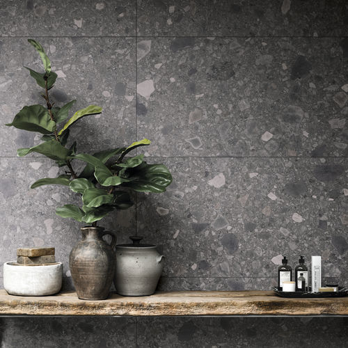 Carrelage en grès cérame - OROBICA ANTRACITE - CERAMICHE REFIN - mat / d'intérieur / d'extérieur
