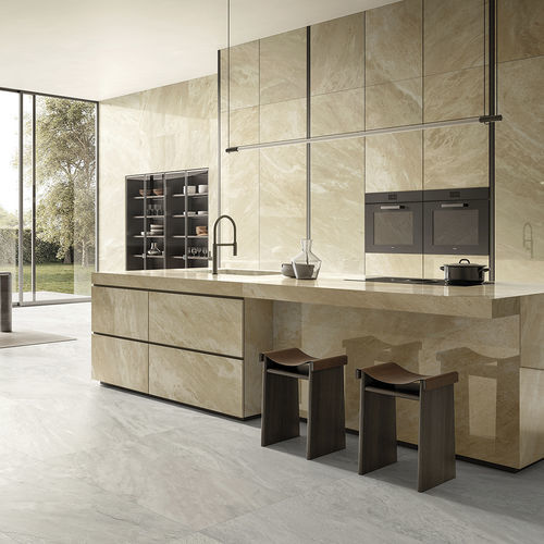 Carrelage en grès cérame - PRESTIGIO KALEIDOS DIAMANTE - CERAMICHE REFIN - brillant / mat / roulé