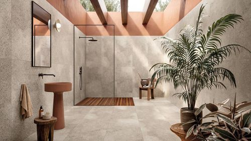 Carrelage en grès cérame - CORE - CERAMICHE REFIN - en ciment / mat / pour intérieur