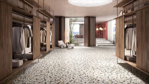 Carrelage en grès cérame - PALLADIA - CERAMICHE REFIN - brillant / mat / pour intérieur