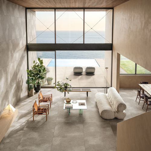 Carrelage en béton - SC61 - CERAMICHE REFIN - mat / d'intérieur / de salon