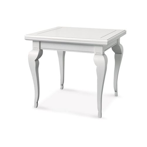 Table à manger classique - BAROCCO - STOSA CUCINE - en placage de bois / avec piètement en bois laqué / rectangulaire