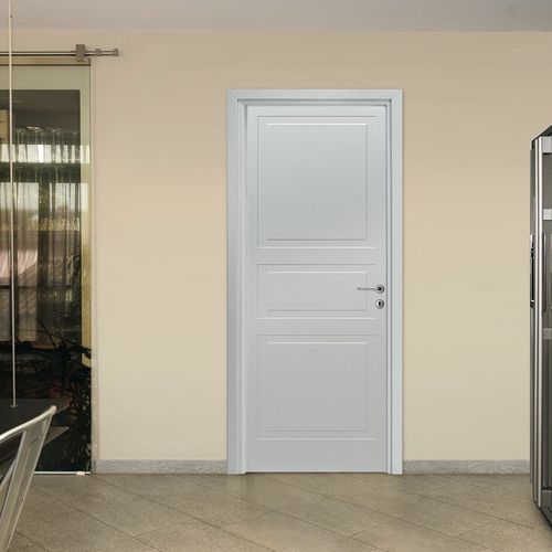 Porte d'intérieur - LIGHT - Dierre - en bois / battante / pleine