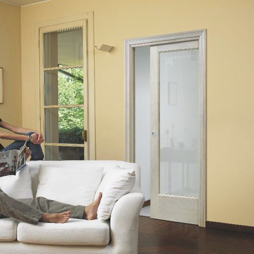 Système à galandage pour porte coulissante - SPACE FOR INTERNAL - Dierre