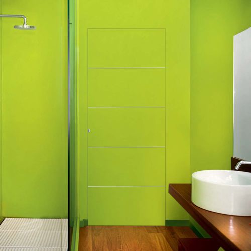 Porte d'intérieur - MIMESI - Dierre - en bois / en pierre / battante