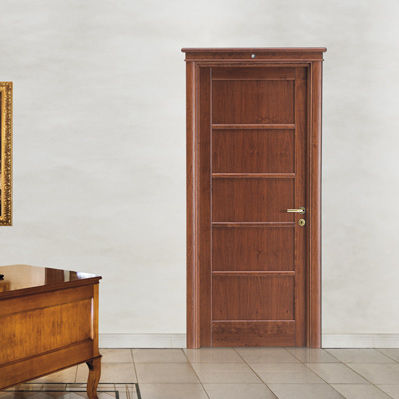 Porte d'intérieur - PALADINO - Dierre - en bois massif / battante / vitrée