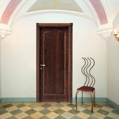 Porte d'intérieur - ALFIERI - Dierre - en bois massif / battante / vitrée