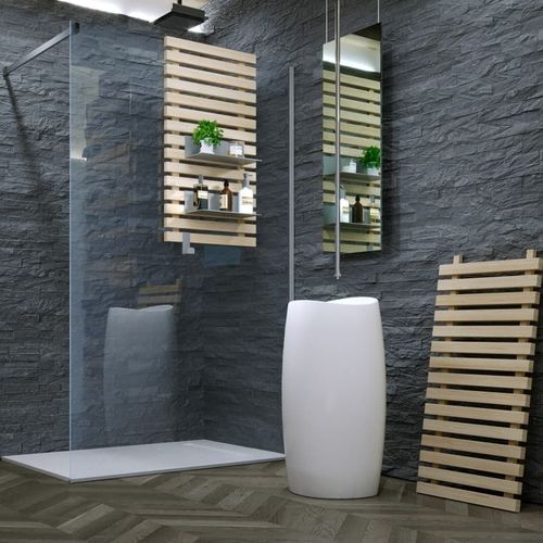 Étagère modulable - Megius SpA - haute / contemporaine / en bois