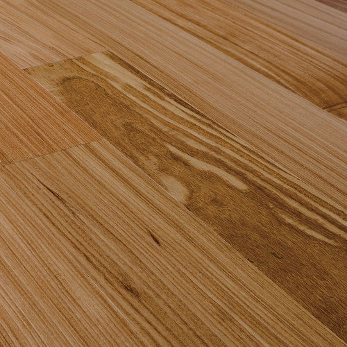 Parquet contrecollé - stile - en afrormosia / huilé / verni