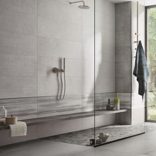 Carrelage en grès cérame - ART - CERAMICHE SUPERGRES - finition naturelle / d'intérieur / de salle de bain