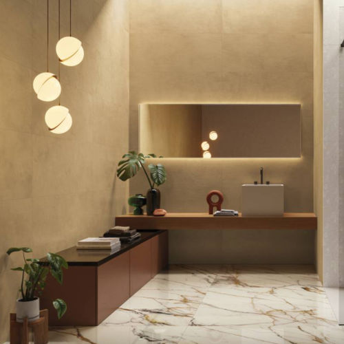 Carrelage en grès cérame - YOURMATCH : SUN - CERAMICHE SUPERGRES - brillant / d'intérieur / de salle de bain