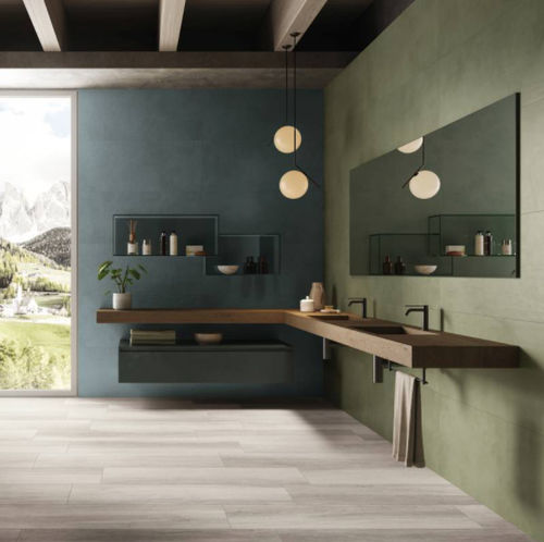 Carrelage en grès cérame - YOURMATCH : BAY - CERAMICHE SUPERGRES - d'intérieur / de salle de bain / de salon