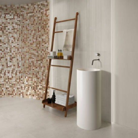 Carrelage en grès cérame - YOURMATCH - CERAMICHE SUPERGRES - 3D / satiné / d'intérieur