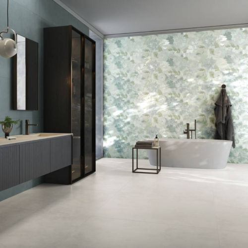 Carrelage en grès cérame - YOURMATCH : FLORAL - CERAMICHE SUPERGRES - satiné / d'intérieur / de salle de bain