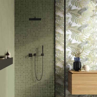 Carrelage en grès cérame - YOURMATCH : JUNGLE - CERAMICHE SUPERGRES - brillant / lisse / d'intérieur