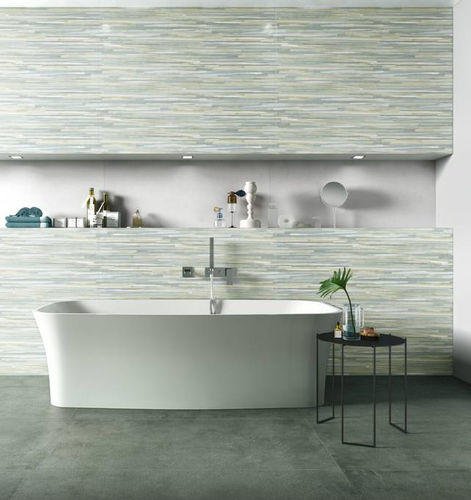 Carrelage en grès cérame - YOURMATCH : PAINT - CERAMICHE SUPERGRES - brillant / satiné / d'intérieur