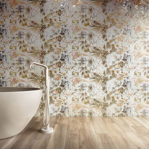 Carrelage en grès cérame - YOURMATCH : TROPICAL - CERAMICHE SUPERGRES - brillant / d'intérieur / de salle de bain