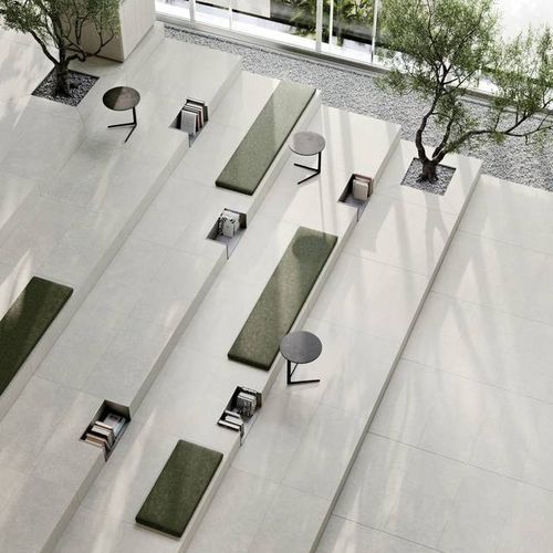 Carrelage en grès cérame - KALKAREA - CERAMICHE SUPERGRES - mat / lisse / finition nacré