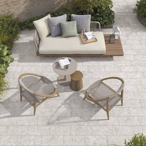 Carrelage en grès cérame - MOONLIT - CERAMICHE SUPERGRES - texturé / 3D / d'extérieur