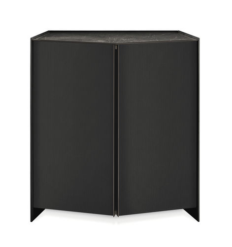 Buffet haut - ATHUS - Gallotti&Radice - contemporain / en bois laqué / en frêne