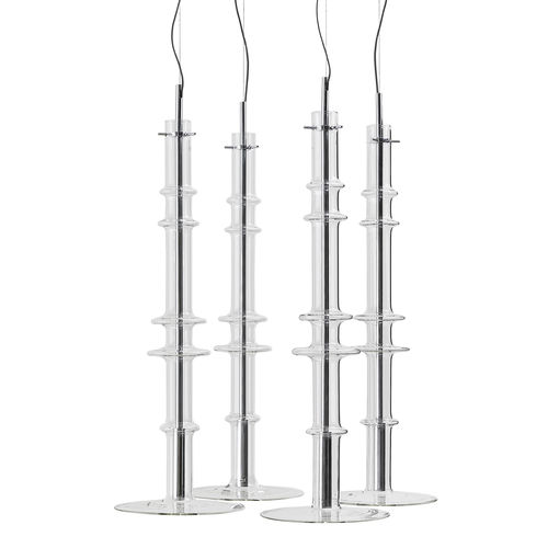 Suspension - NARGHIL&Eacute; - Gallotti&Radice - en verre / contemporaine / sans fil