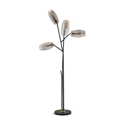 Lampe sur pied - DIANTHA TERRA - Gallotti&Radice - en métal / en verre soufflé / contemporaine