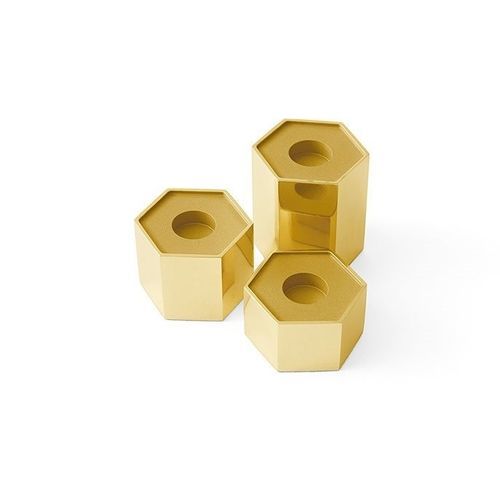 Bougeoir en laiton - HEXGONAL - Gallotti&Radice