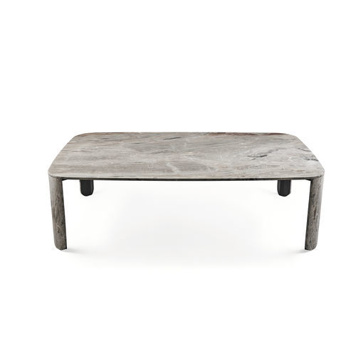 Table contemporaine - CLEMO-T - Gallotti&Radice - en marbre / avec piètement en marbre / rectangulaire