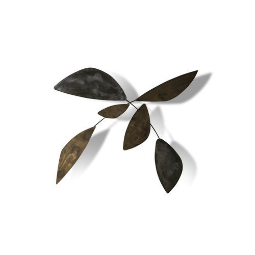 Sculpture en métal laqué - Leaf - Gallotti&Radice - murale / professionnelle / nature