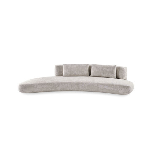 Canapé en arc de cercle - AUDREY - Gallotti&Radice - contemporain / en tissu / en cuir