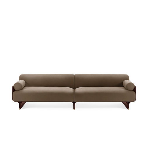 Canapé modulable - STAMI LOVESEAT - Gallotti&Radice - contemporain / en tissu / en cuir