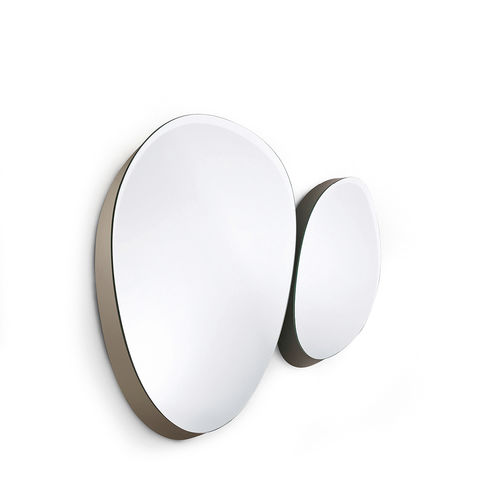Miroir mural - ZEISS - Gallotti&Radice - contemporain / en bois laqué / beige