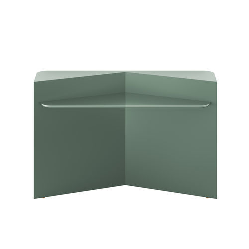 Console contemporaine - Hanami - Gallotti&Radice - en bois laqué brillant / avec piètement en bois laqué / résidentielle