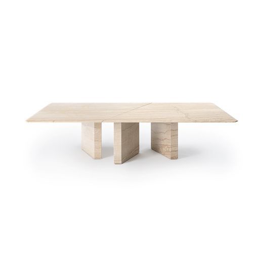 Table à manger moderne - PLATIUM CLASS - Gallotti&Radice - bois / en marbre / avec piètement en bois