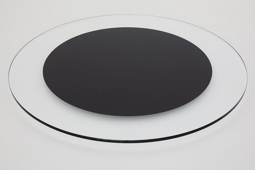 Assiette de service - LAZY SUSAN - Gallotti&Radice - ronde / en verre / monochrome