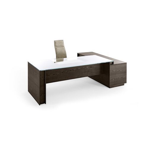 Bureau de direction - MILANO 1 - Gallotti&Radice - sur pied / contemporain / en cuir