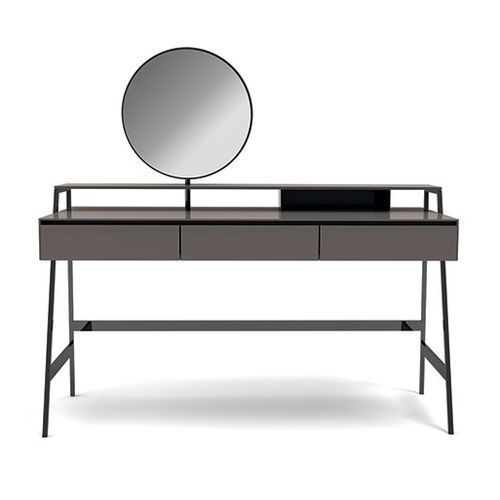Coiffeuse contemporaine - VENERE - Gallotti&Radice - en bois / en métal laqué / en verre trempé