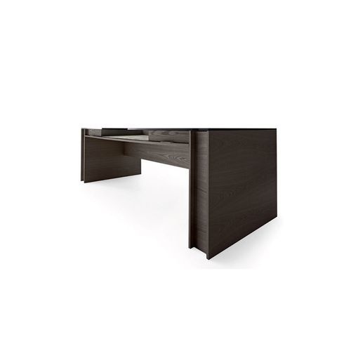Bureau de direction - MILANO - Gallotti&Radice - sur pied / contemporain / en verre