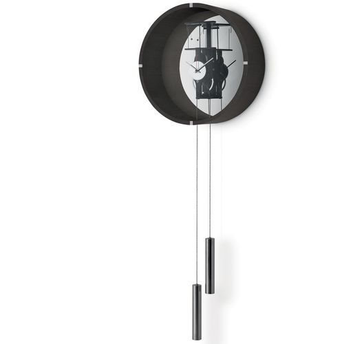 Horloge contemporaine - TIC TAC 14 - Gallotti&Radice - murale / analogique / en acier inoxydable